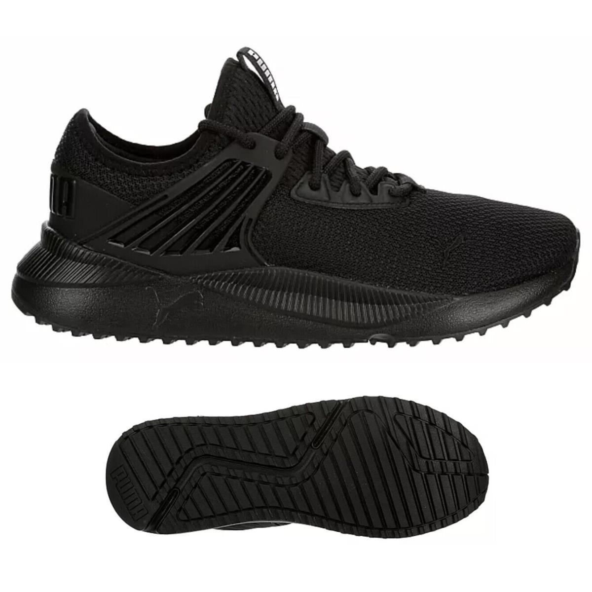 Puma Pacer Athletic Sneakers Casual Shoes Mens Triple Black All Sizes