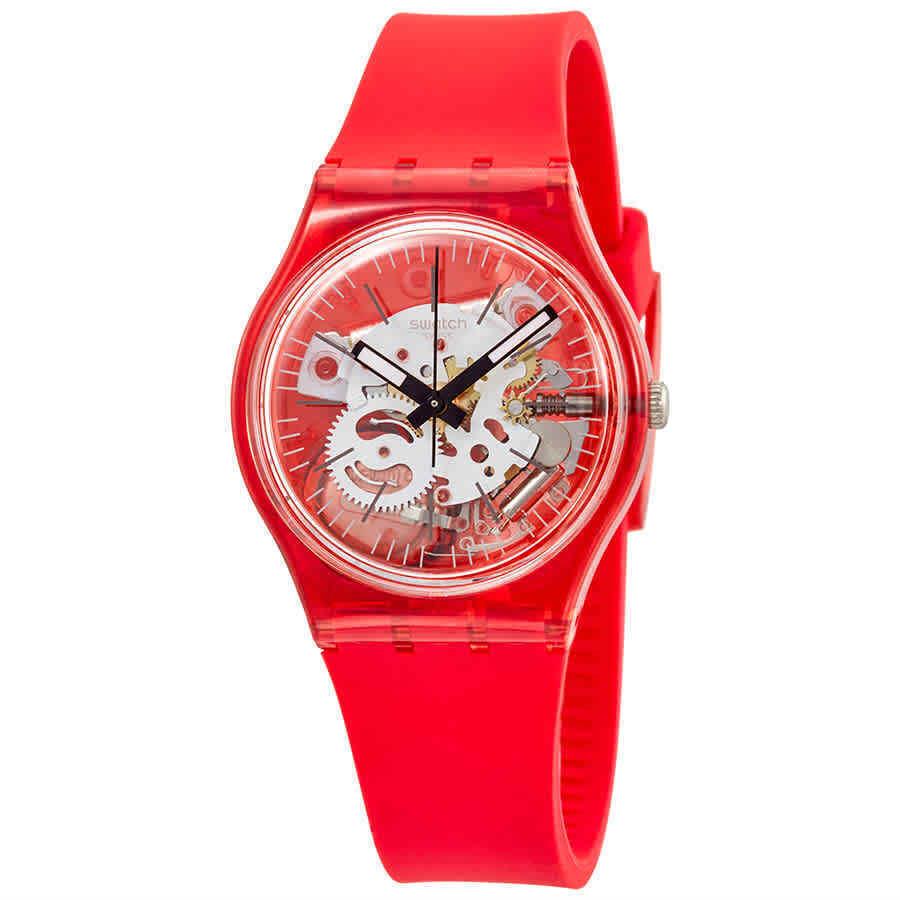 Swatch Rosso Bianco Quartz Men`s Watch GR178