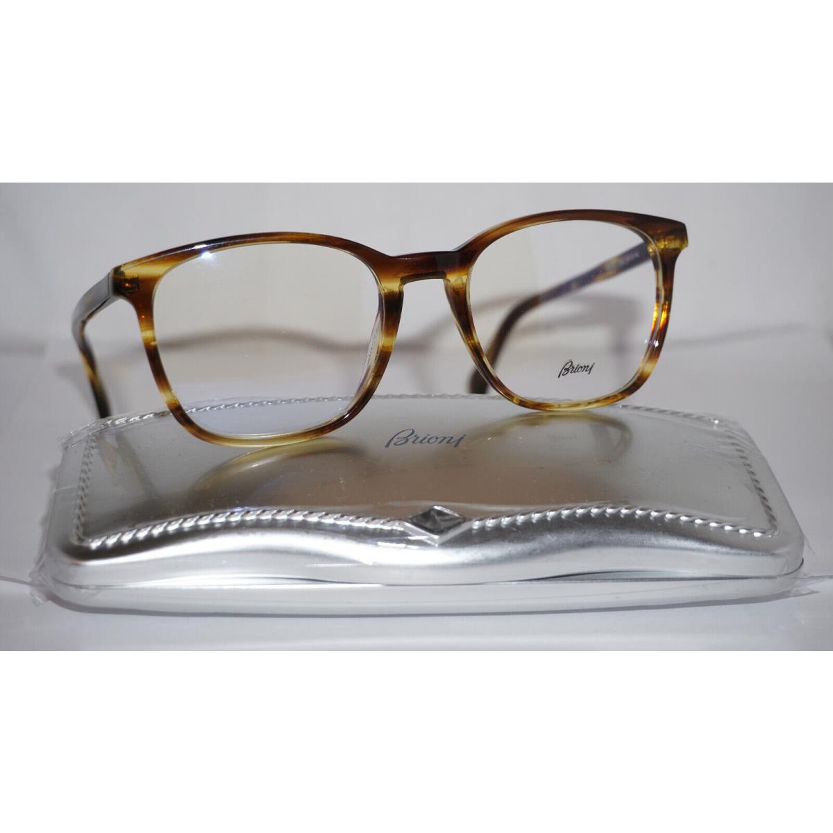 Brioni Eyeglasses Havana Transparent BR0033O 003 52 20 145