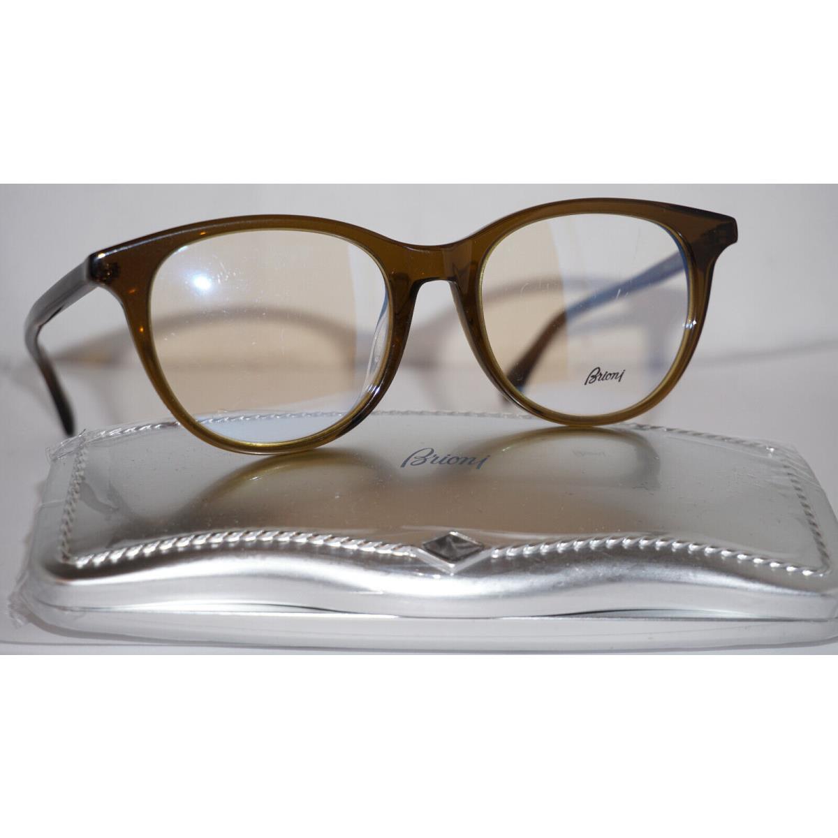 Brioni Eyeglasses Brown Transparent BR00320OA 003 51 19 150