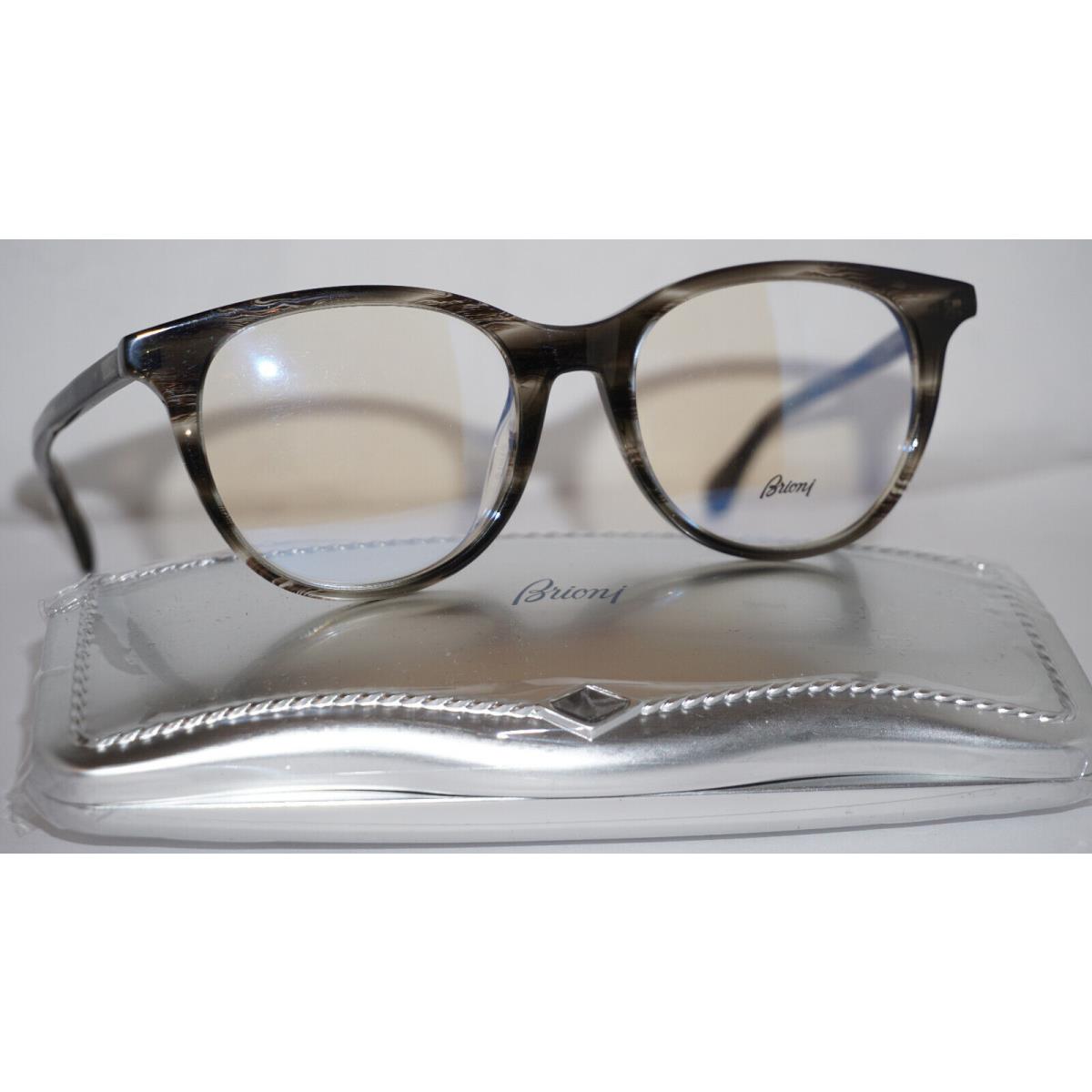 Brioni Eyeglasses Grey Havana Transparent BR0032OA 004 51 19 150