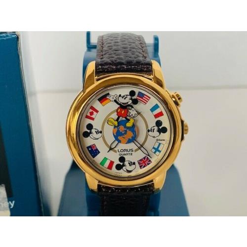 mickey mouse musical watch it's small world