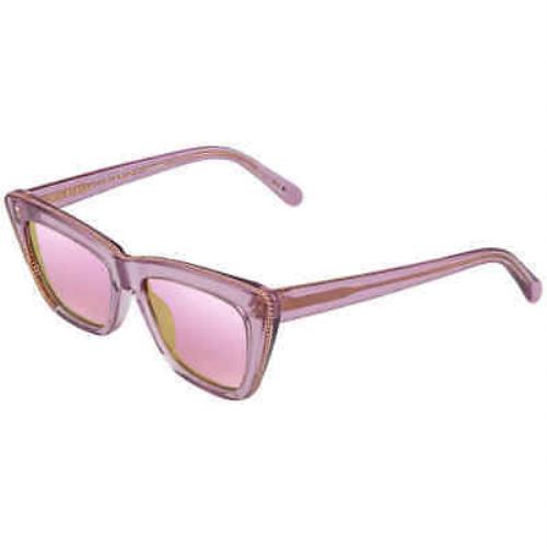 Stella Mccartney Pink Cat Eye Sunglasses SC0188S 010 54 SC0188S 010 54