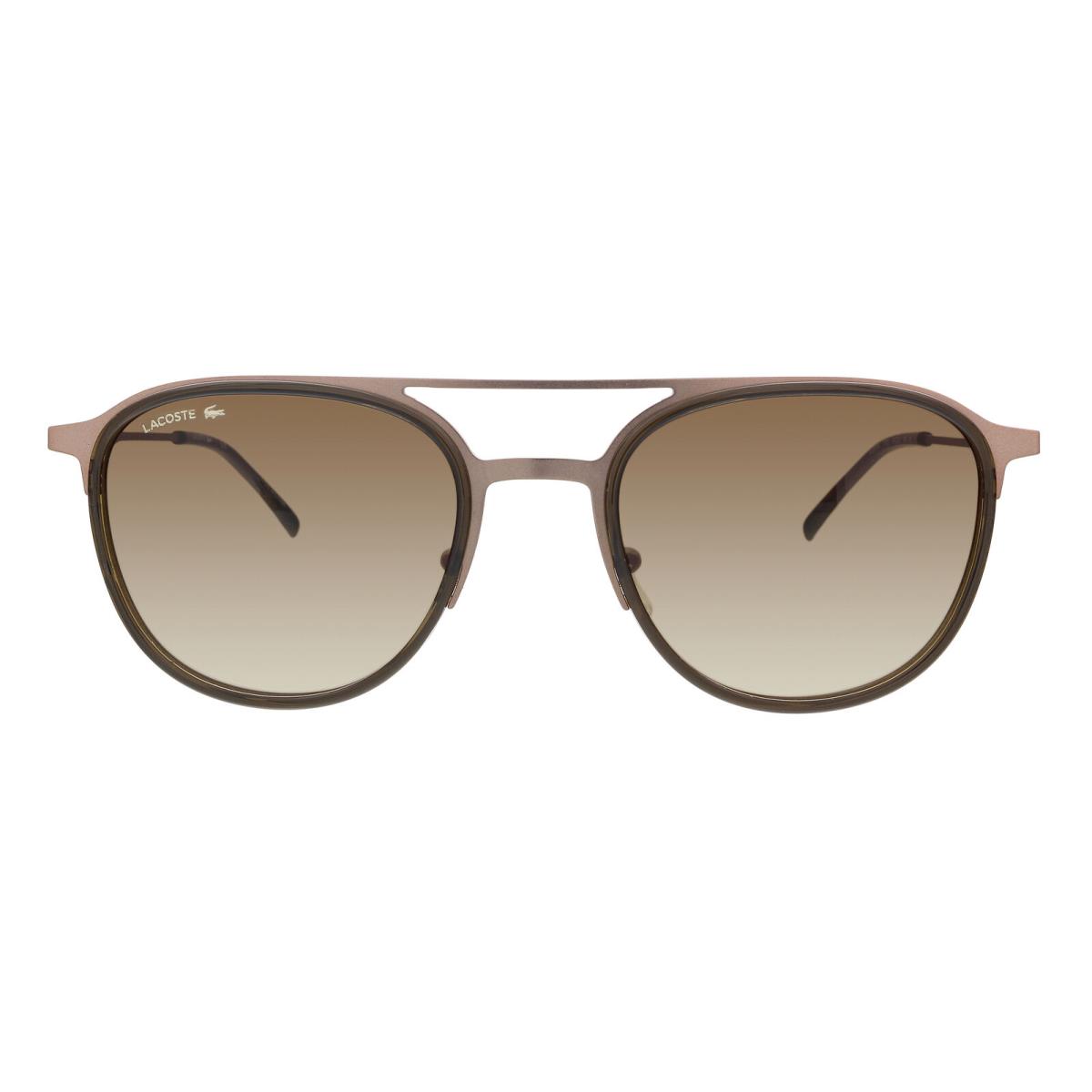 Lacoste L226S 43172 Copper Modified Round Sunglasses