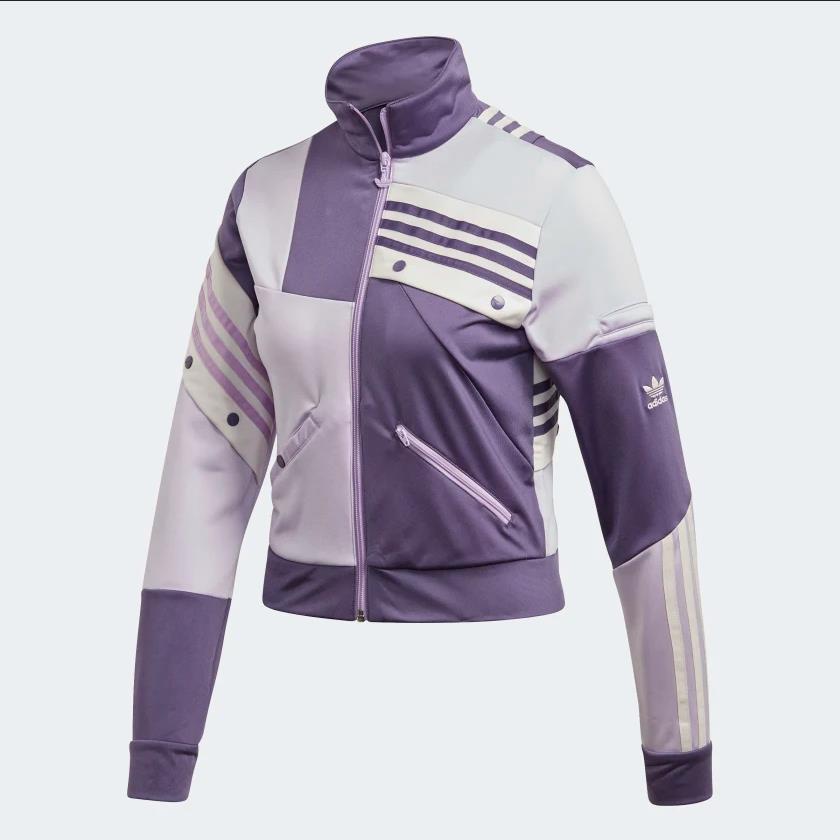 Adidas Originals x Dani Lle Cathari Women Track Jacket Purple Fashion FS5999