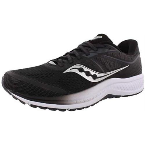 Saucony Men`s Omni 19 Running Shoes Black/white 7 D M US