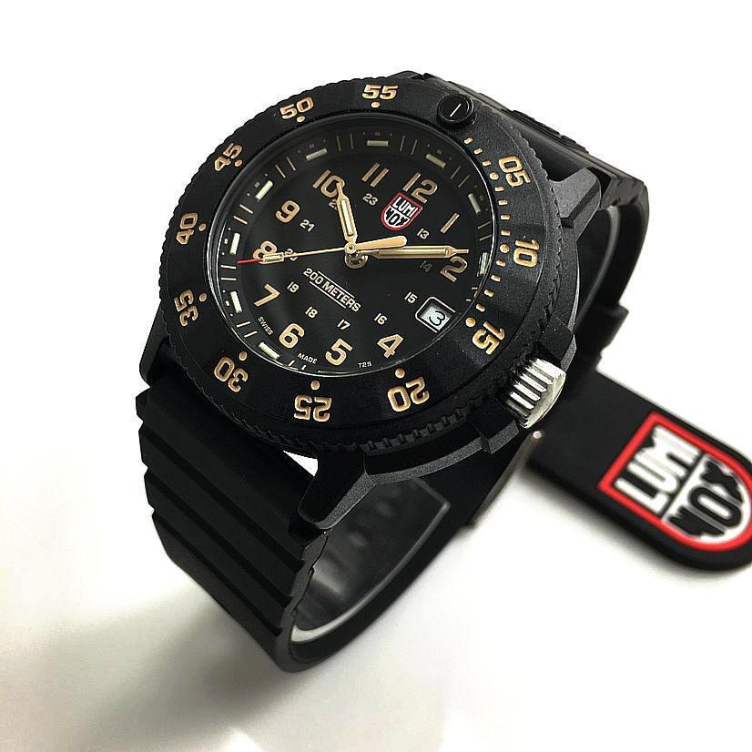 Men`s Luminox Navy Seal Evo Military Diver`s Watch 3001.EVO.OR