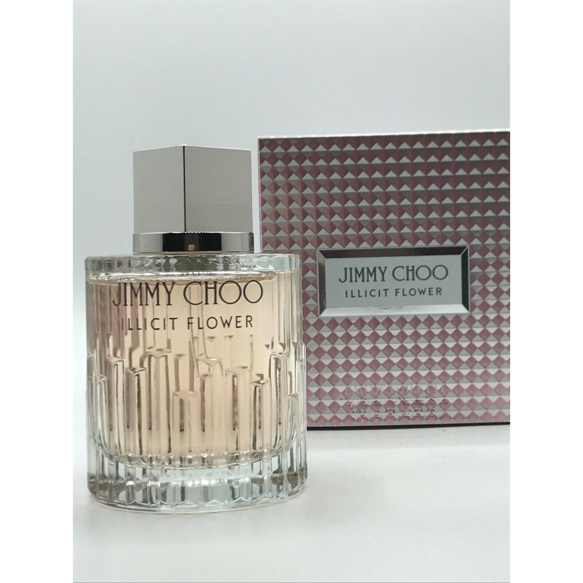 Jimmy Choo Illicit Flower Women Perfume Edt Spray 3.3 oz 100 ml