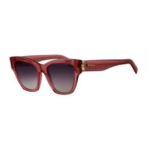 Salvatore Ferragamo sunglasses  - Antique Rose Frame, Purple Lens 1