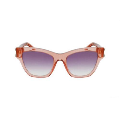 Salvatore Ferragamo sunglasses  - Antique Rose Frame, Purple Lens 2