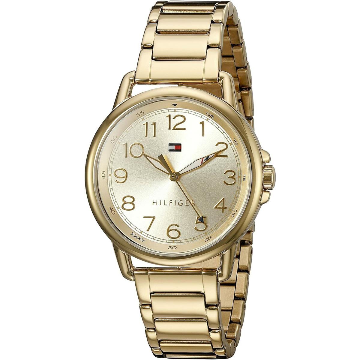 Tommy Hilfiger 1781656 Women`s Casey Quartz Gold-plated Casual Watch
