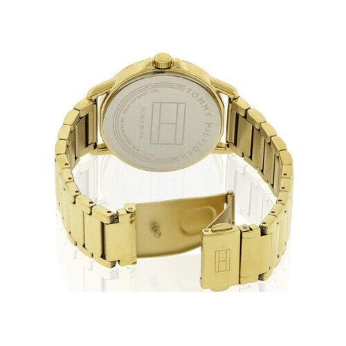Tommy Hilfiger watch Casey - Gold Dial, Gold Band