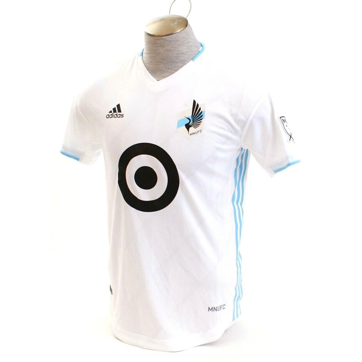 Adidas Mls Minnesota United FC White Away Jersey Men`s