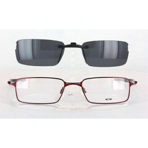 Custom Made For Oakley MONOSHOCK-OX3098-52X18 Polarized Clip-on Sunglasses Eyeg