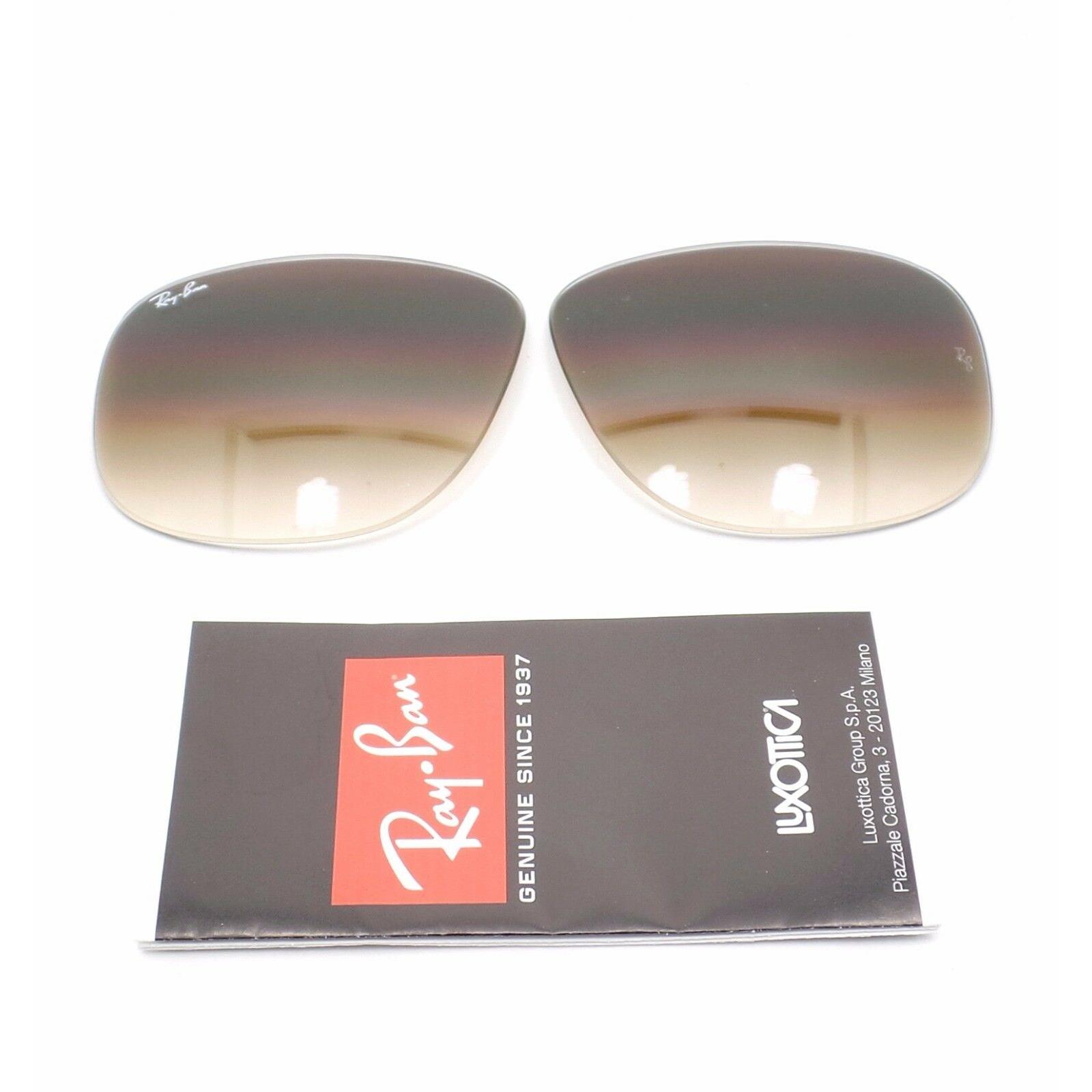 Ray-ban Ray Ban 4147 Replacement Lenses 710/51 60 Gradient Brown Plastic