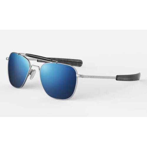 The 55mm Randolph Aviator II Upgraded Aviator Style Designed For Perfection Atlantic Blue