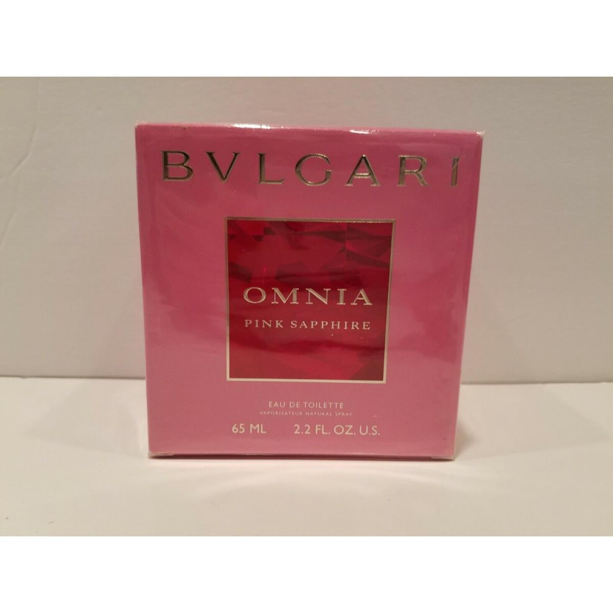 Bvlgari- Omnia Pink Sapphire Eau De Toilette Women`s Spray Fragrance - 2.2