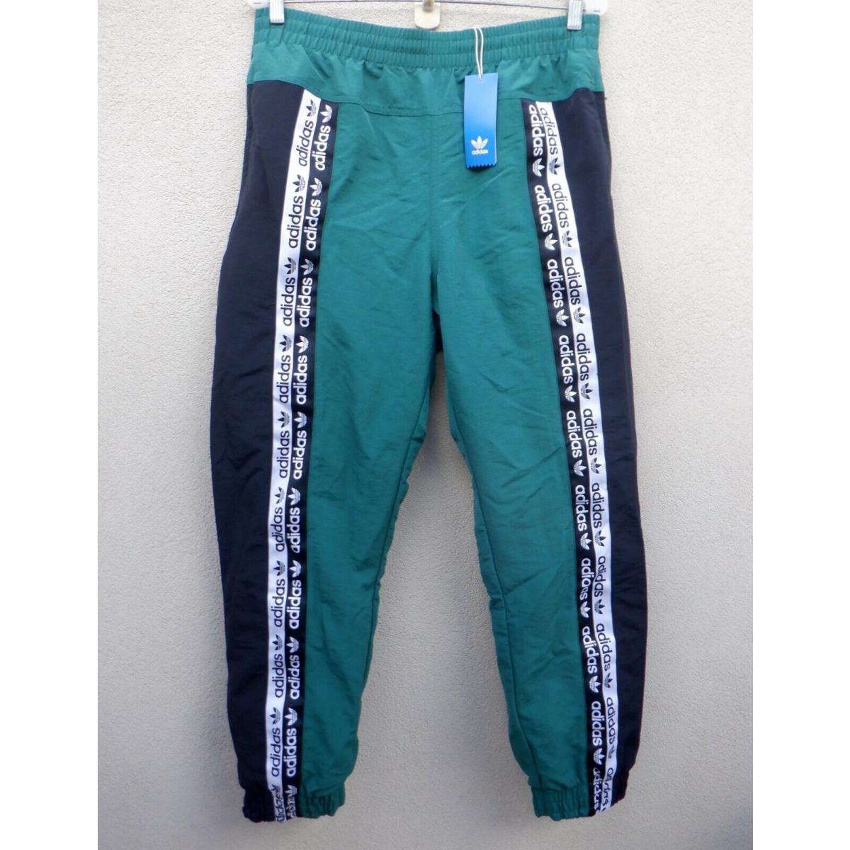 Adidas Men`s R.y.v Green Track Pants - L XL