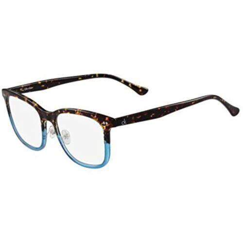 Calvin Klein CK5936 229 Crystal Tortoise Blue Eyeglasses 53mm with CK Case