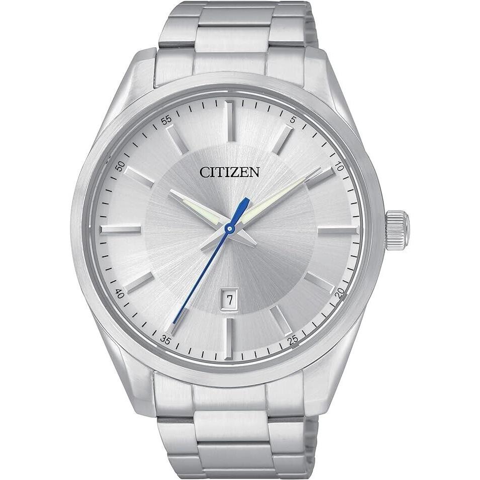 Citizen Men`s Date Quartz Stainless Steel Watch BI1030-53A