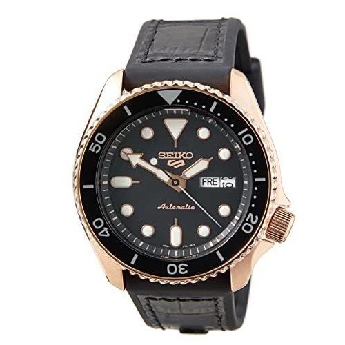 Seiko Men`s Analogue Automatic Watch with Silicone Strap SRPD76K1 - 