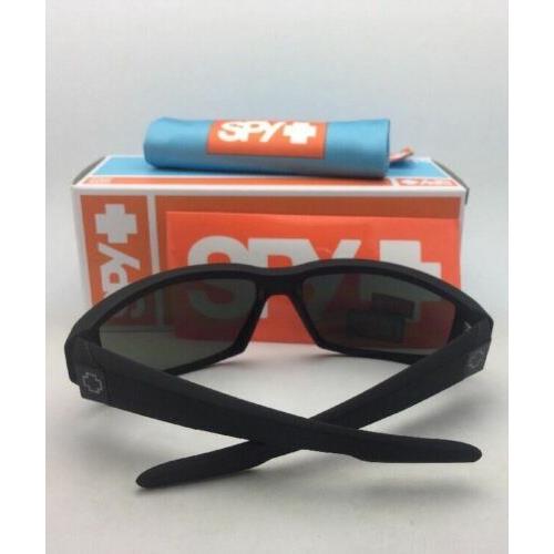 SPY Optics sunglasses DIRTY - Soft Matte Black ( Black Rubberized ) Frame, Grey-Green Lens