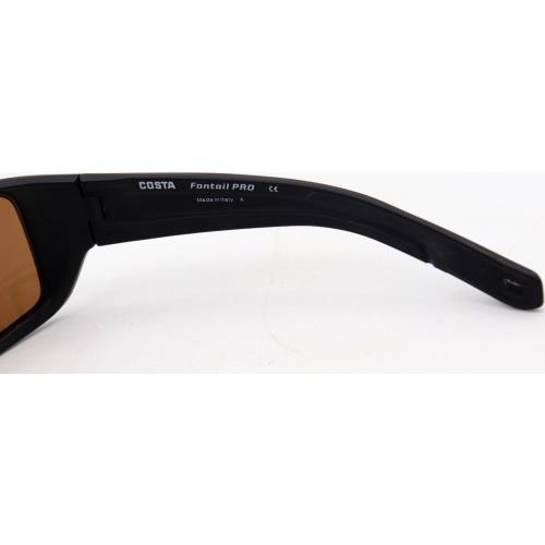 Costa Del Mar sunglasses Fantail PRO - 11 matte black Frame, Copper / silver Lens 3