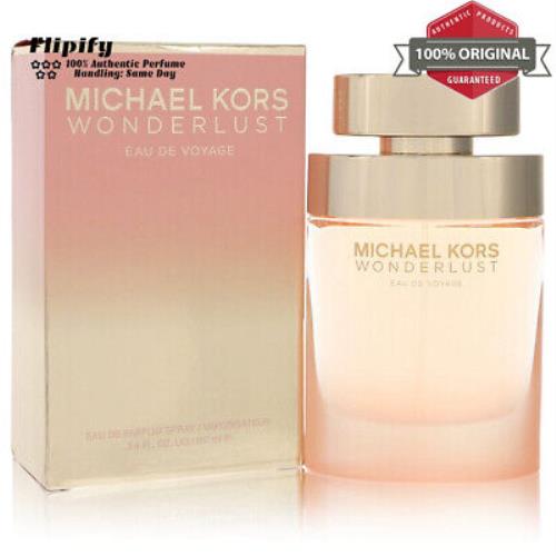 Michael Kors Wonderlust Eau De Voyage Perfume 3.4 oz Edp Spray For Women