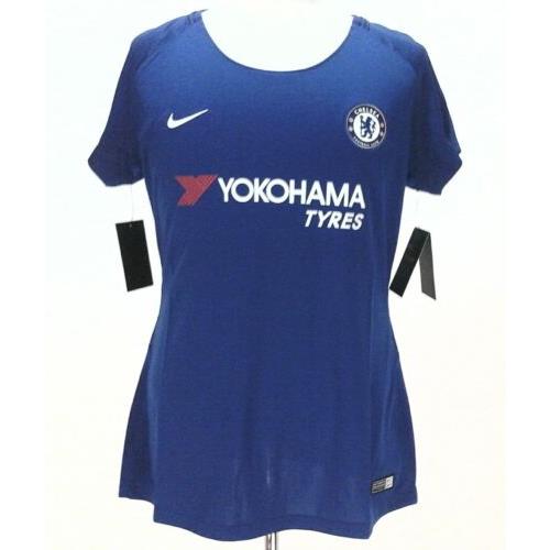 Nike Chelsea FC Soccer Jersey 905532-496 Womens Blue Futbol Dri Fit XL