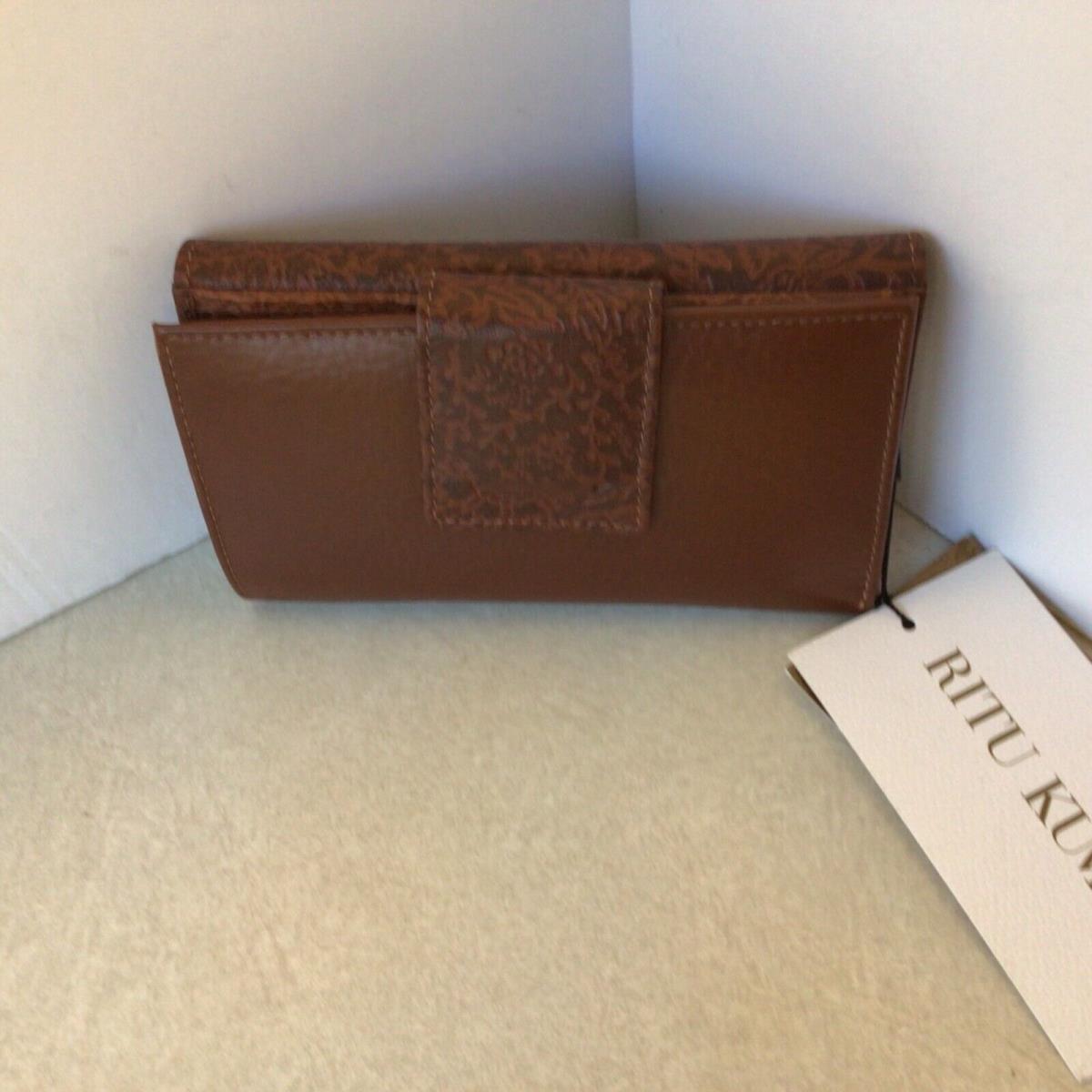 Michael Kors Ritu Kumar Indian Designer Clutch Wallet In Brown