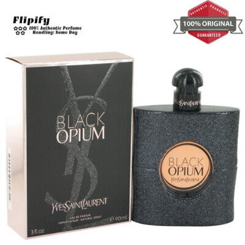 Black Opium Perfume 3 oz Edp Spray For Women by Yves Saint Laurent