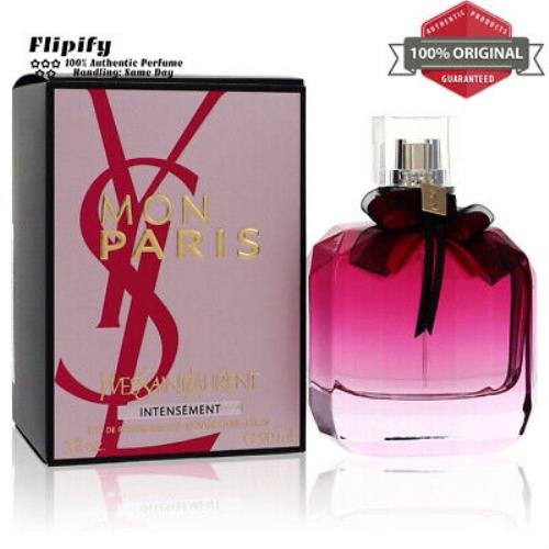 Mon Paris Intensement Perfume 3 oz Edp Spray For Women by Yves Saint Laurent