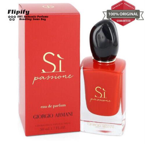 Armani Si Passione Perfume 1.7 oz Edp Spray For Women by Giorgio Armani