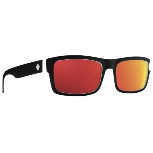 Spy Optic Discord Lite Sunglasses - Whitewall / Happy Gray Green Red Spectra - Whitewall Frame, Happy Gray Green Red Spectra Lens