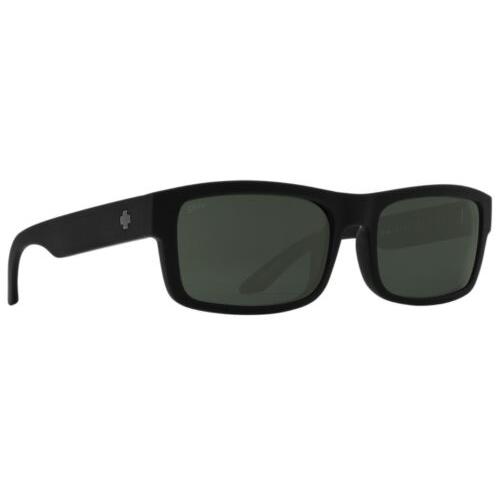 Spy Optic Discord Lite Sunglasses - Soft Matte Black / Happy Gray Green