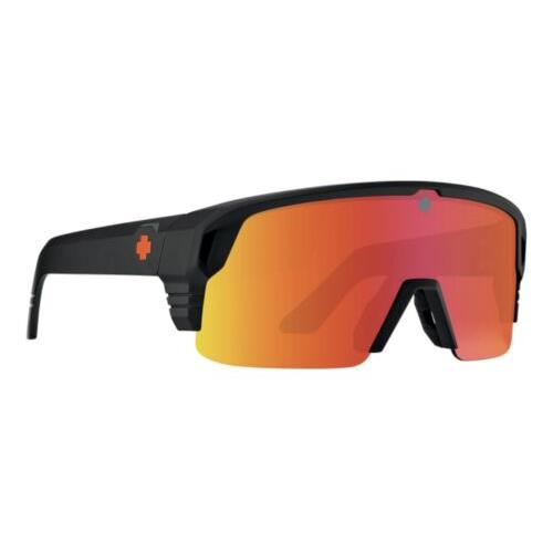 Spy Optic Monolith 5050 Sunglasses - Matte Black / Happy Bronze Orange Spec