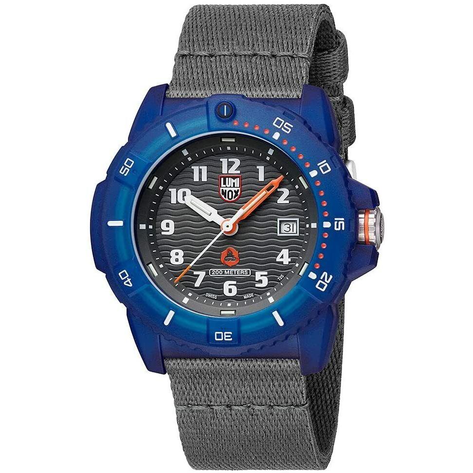 Luminox Tide 8902 Recycled Ocean Material Eco Watch Blue