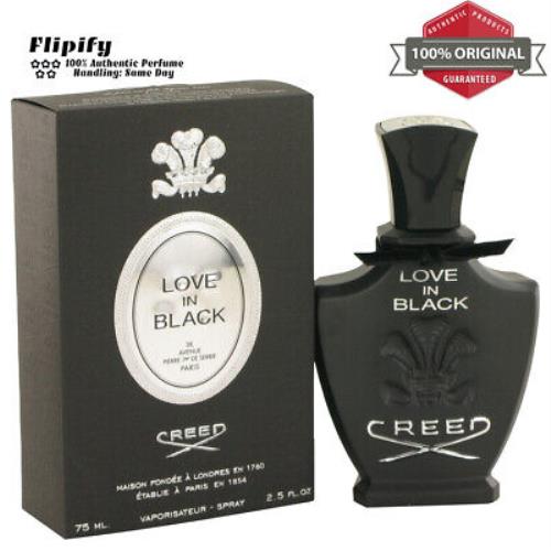 Love In Black Perfume 2.5 oz Edp Spray For Women by Creed