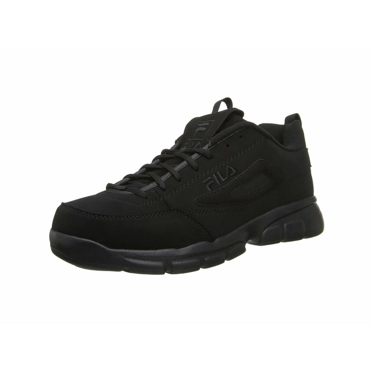 Fila Disruptor SE Men Shoes Nubuck Black Black Sneakers
