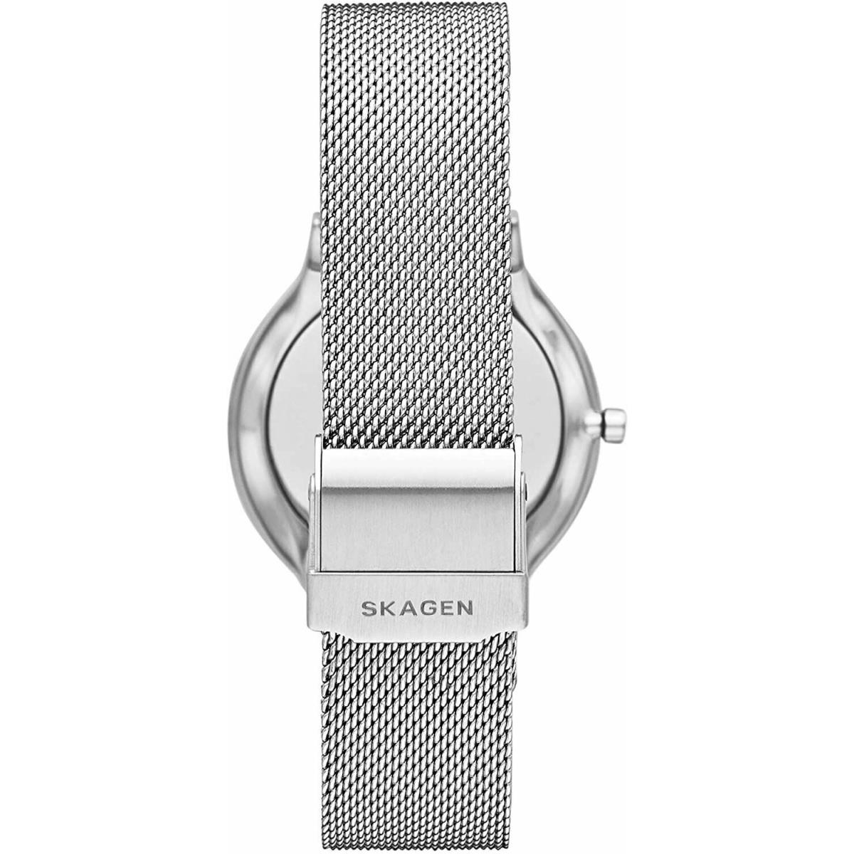 Skagen SKW2823 Freja Silver Tone St. Steel Mesh Band Women`s Classic Watch