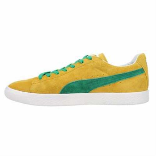 puma green yellow shoes