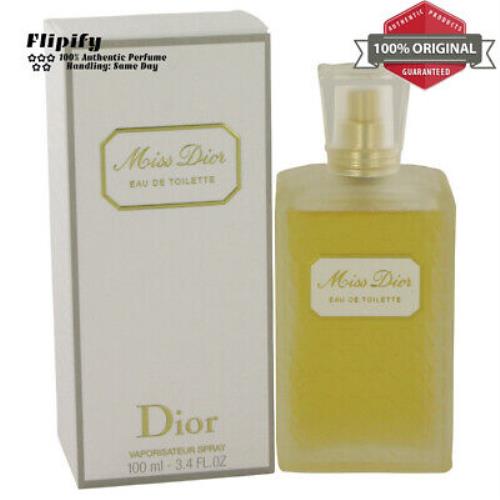 Miss Dior Originale Perfume 3.4 oz Edt Spray For Women by Christian Dior