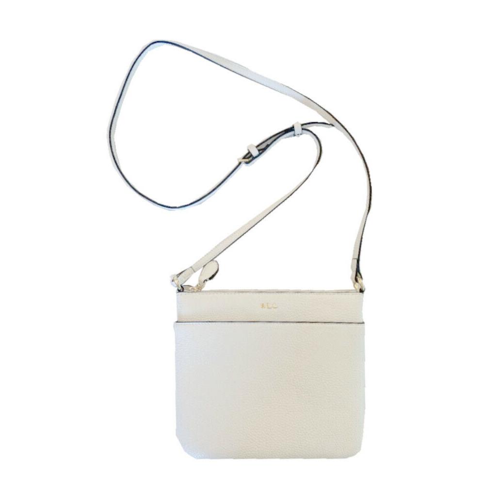 Ralph Lauren Crossbody Bag Cream Color Great Gift For Woman and Girls