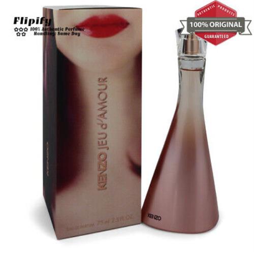 Kenzo Jeu D`amour Perfume 2.5 oz Edp Spray For Women by Kenzo