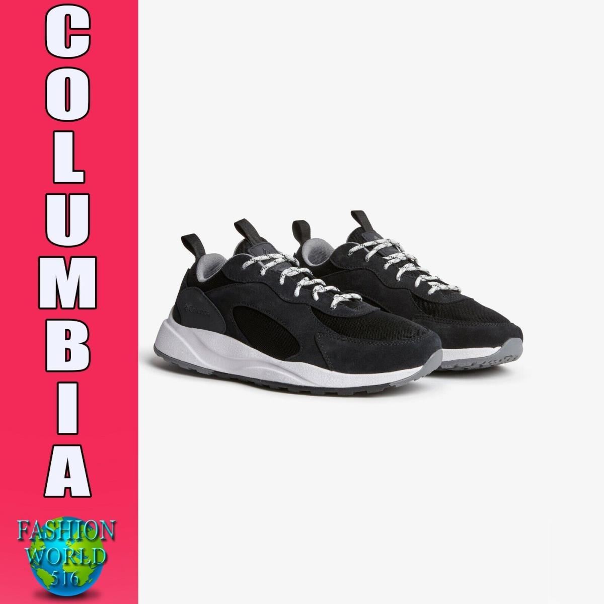Columbia Men`s Size 11.5 Horizon Lane Waterproof Trail Hike Shoe YM0751 Black