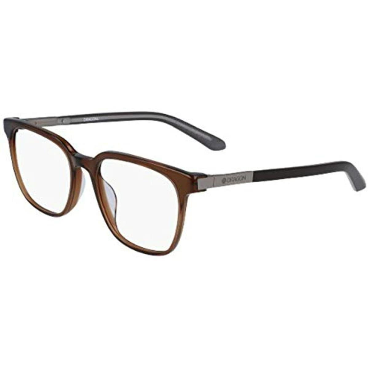 Dragon DR 2007 210 Brown Crystal Eyeglasses 52mm with Dragon Case