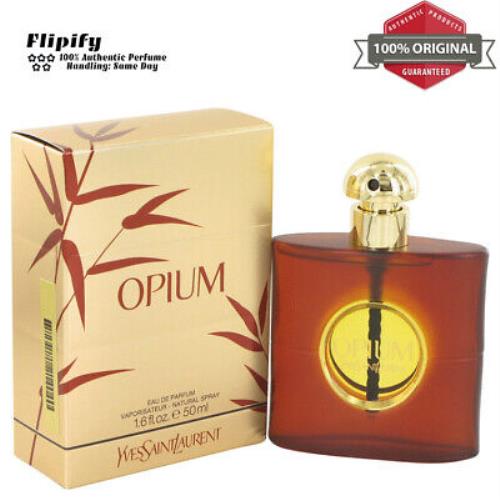 Opium Perfume 1.6 oz Edp Spray Packaging For Women by Yves Saint Laurent