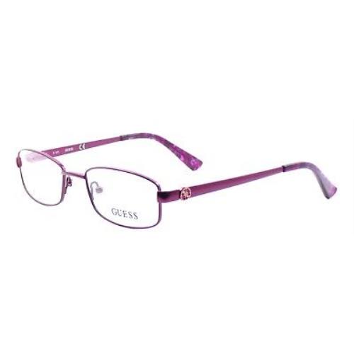 Guess GU2524 082 Women`s Eyeglasses Frames 49-18-135 Purple