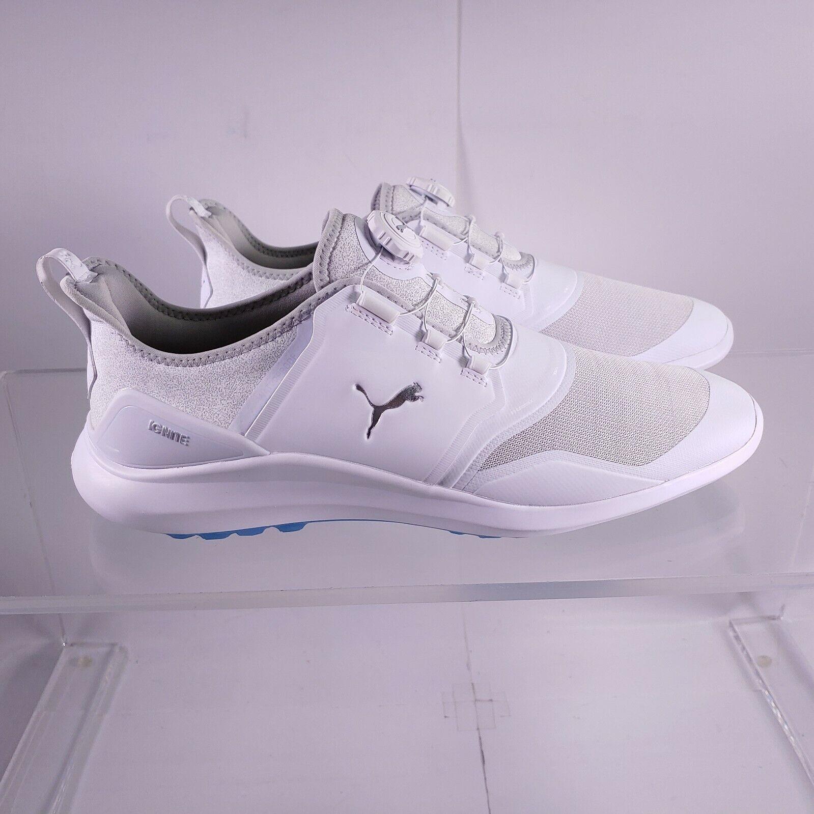 Puma shoes Ignite NXT DISC - White , White/Silver/High Rise Manufacturer 1
