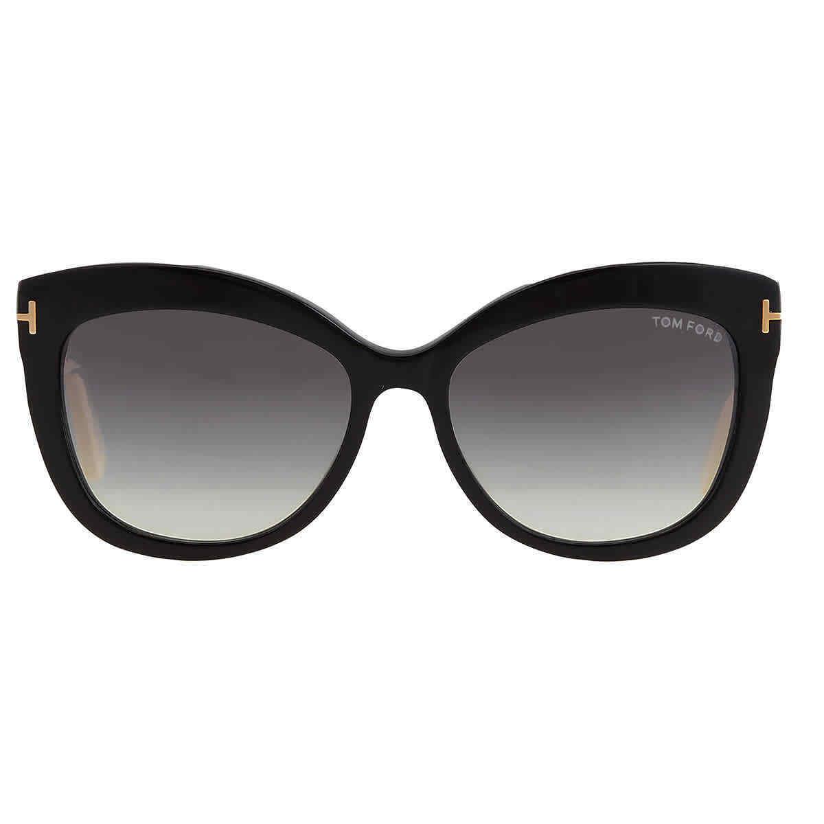 Tom Ford Alistair FT 0524 Unisex Sunglasses - Black/ivory